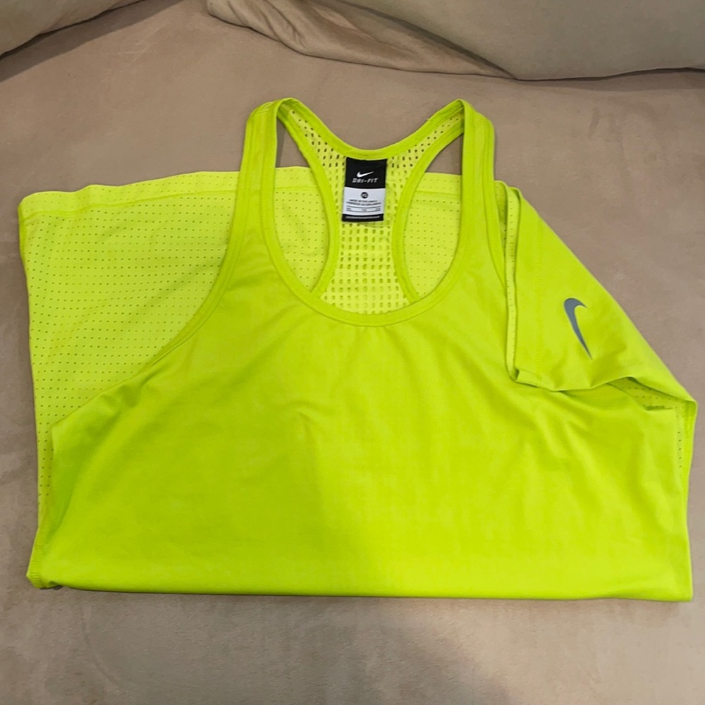 COPY - Nike DRI-FIT Tank Lime Green XL